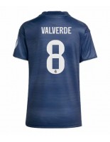 Real Madrid Federico Valverde #8 Venkovní Dres pro Dámské 2025-26 Krátký Rukáv